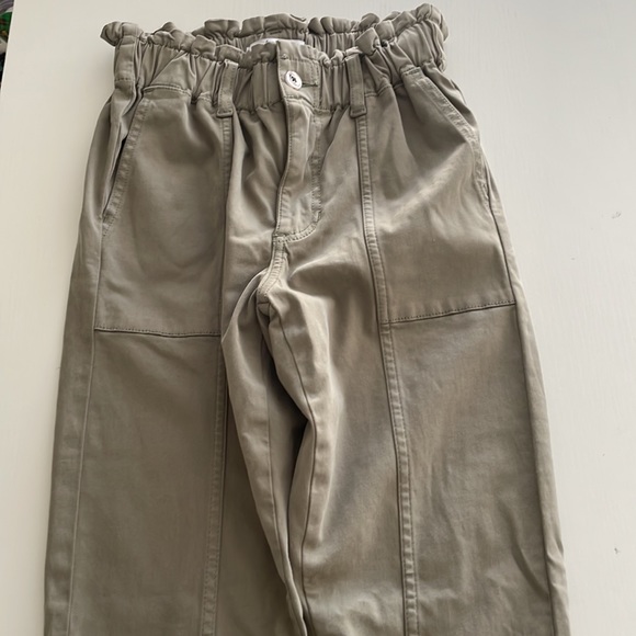NWOT Sam Edelman, the commander, light green, high, waisted, pants size 25 - Picture 2 of 7